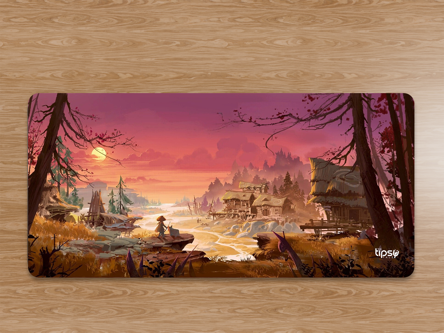 "OUTSKIRTS VIEW" Gaming Mousepad Elevate Your Gaming Experience