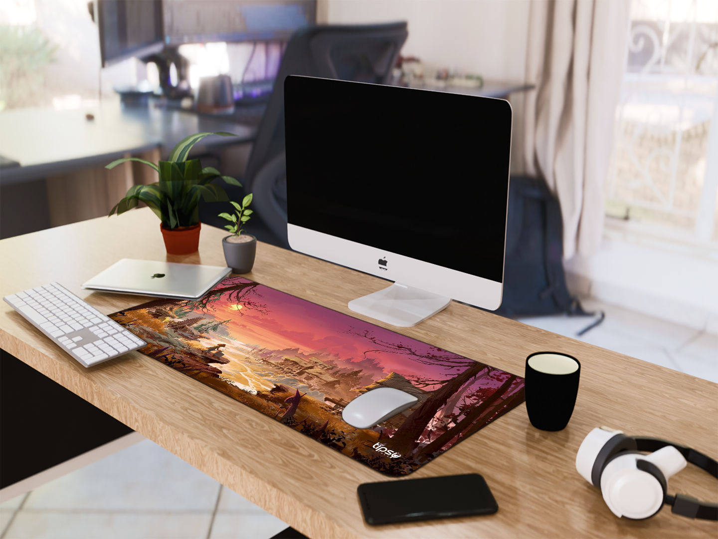"OUTSKIRTS VIEW" Gaming Mousepad Elevate Your Gaming Experience