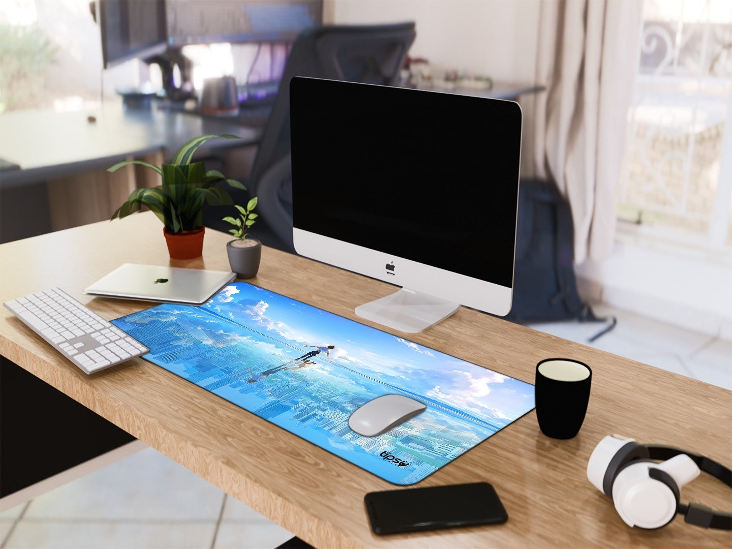 "JOY IN THE SKY " Gaming Mousepad Elevate Your Gaming Experience