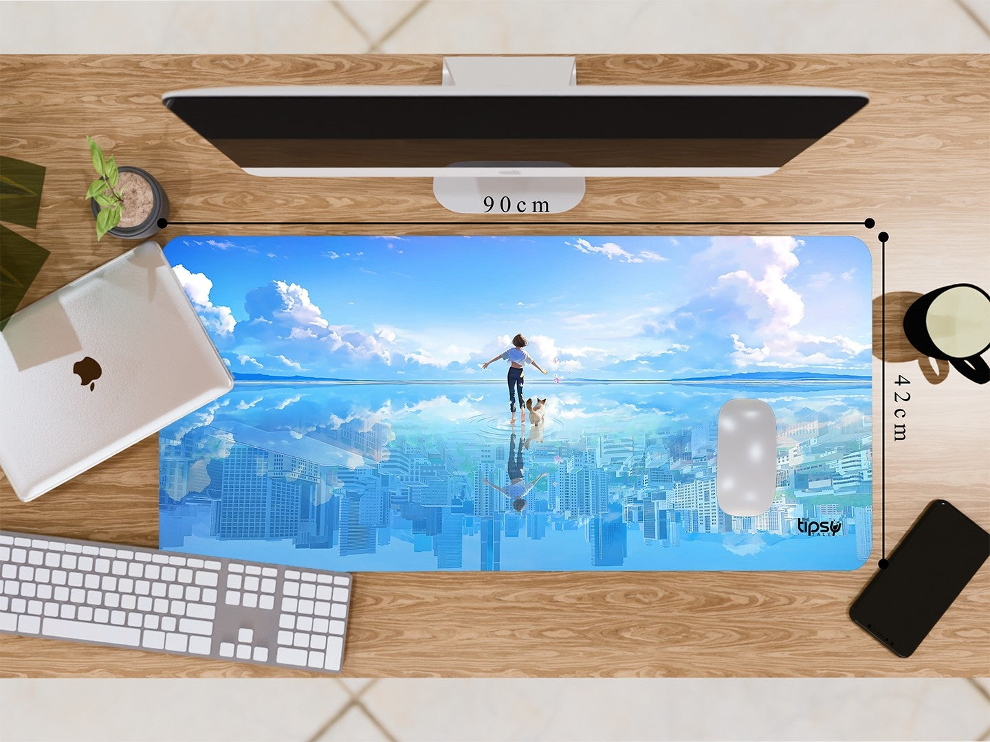 "JOY IN THE SKY " Gaming Mousepad Elevate Your Gaming Experience