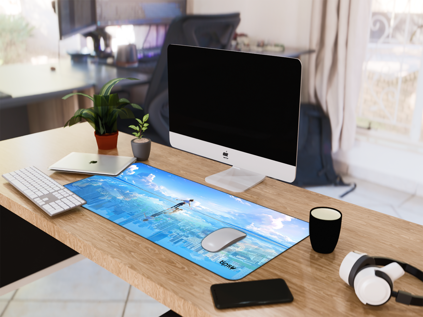 "JOY IN THE SKY " Gaming Mousepad Elevate Your Gaming Experience