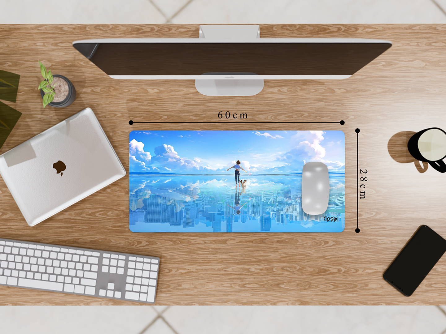 "JOY IN THE SKY " Gaming Mousepad Elevate Your Gaming Experience