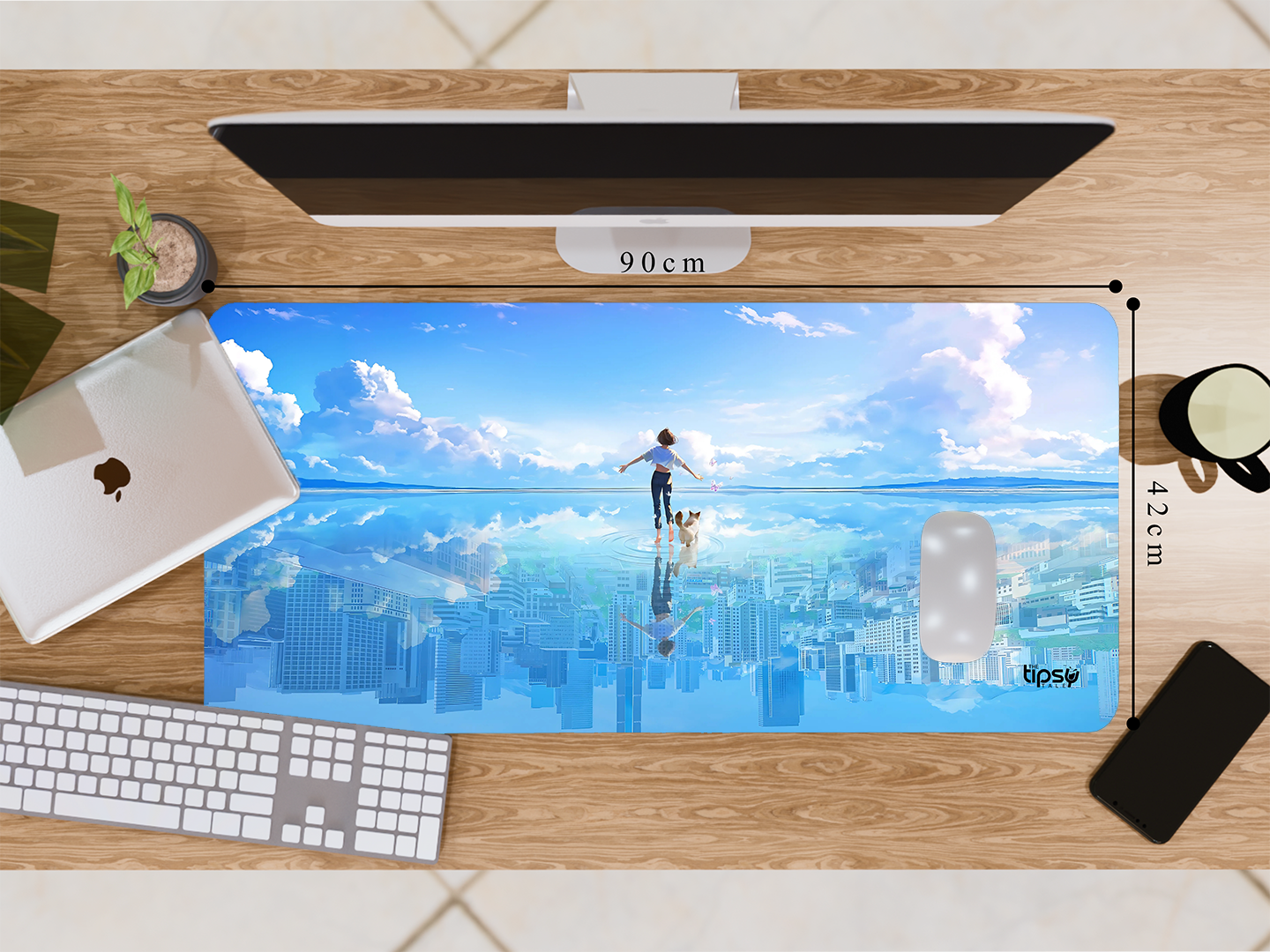 "JOY IN THE SKY " Gaming Mousepad Elevate Your Gaming Experience