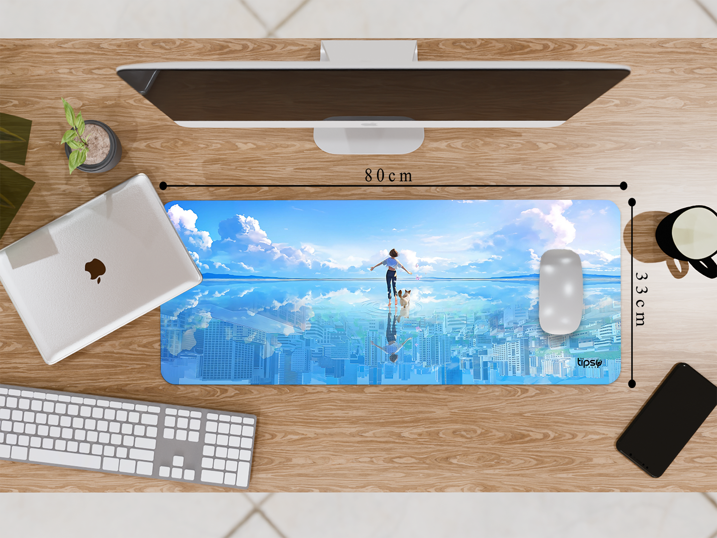 "JOY IN THE SKY " Gaming Mousepad Elevate Your Gaming Experience