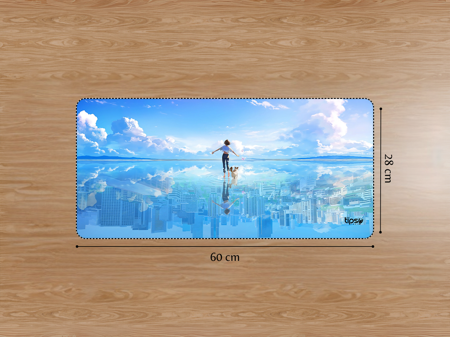 "JOY IN THE SKY " Gaming Mousepad Elevate Your Gaming Experience