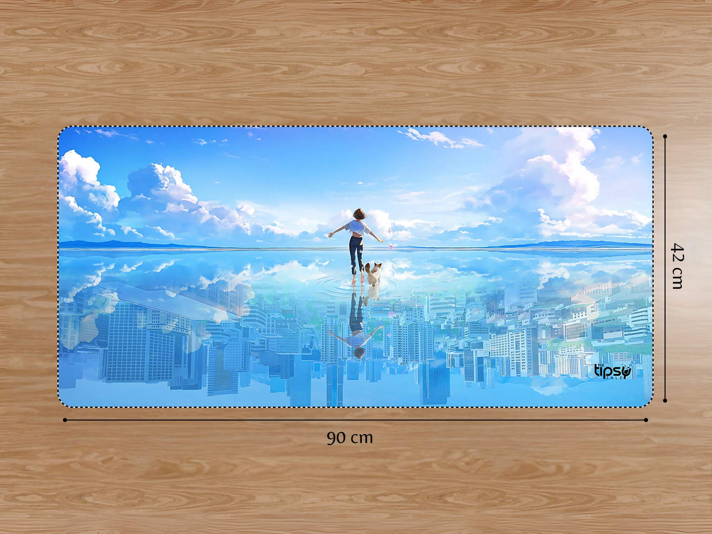 "JOY IN THE SKY " Gaming Mousepad Elevate Your Gaming Experience