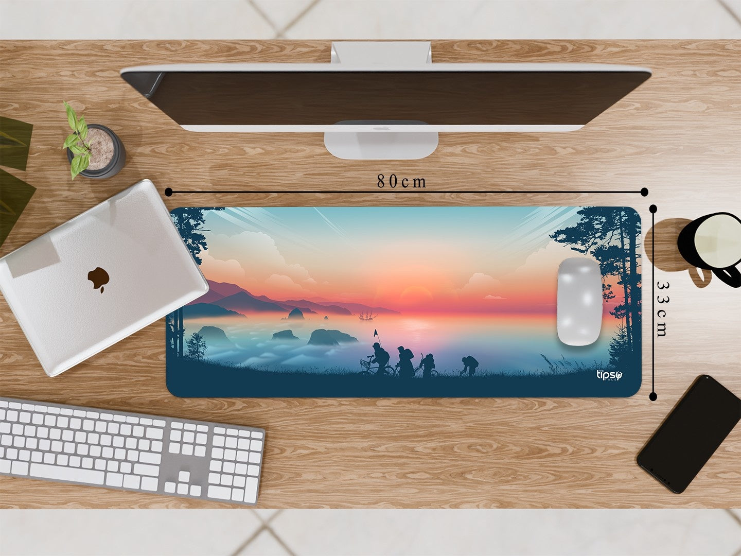 "FAMILY HIKE" Gaming Mousepad Elevate Your Gaming Experience