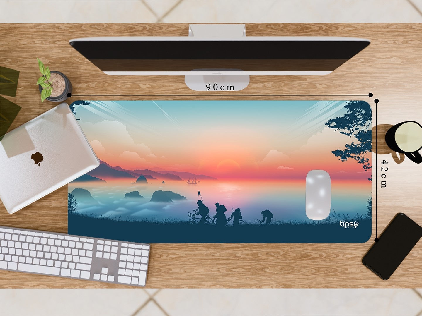"FAMILY HIKE" Gaming Mousepad Elevate Your Gaming Experience