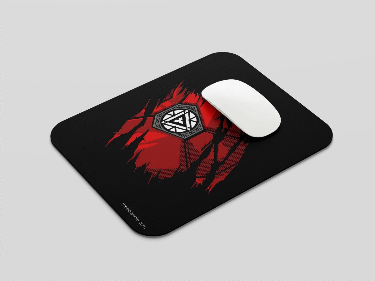 "IRON MAN'S ARC REACTOR" Mousepad Enhance Your Workspace with Style