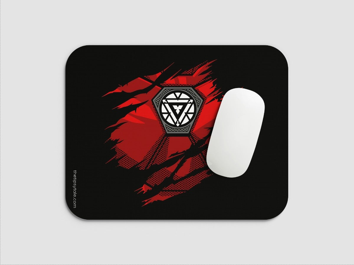 "IRON MAN'S ARC REACTOR" Mousepad Enhance Your Workspace with Style