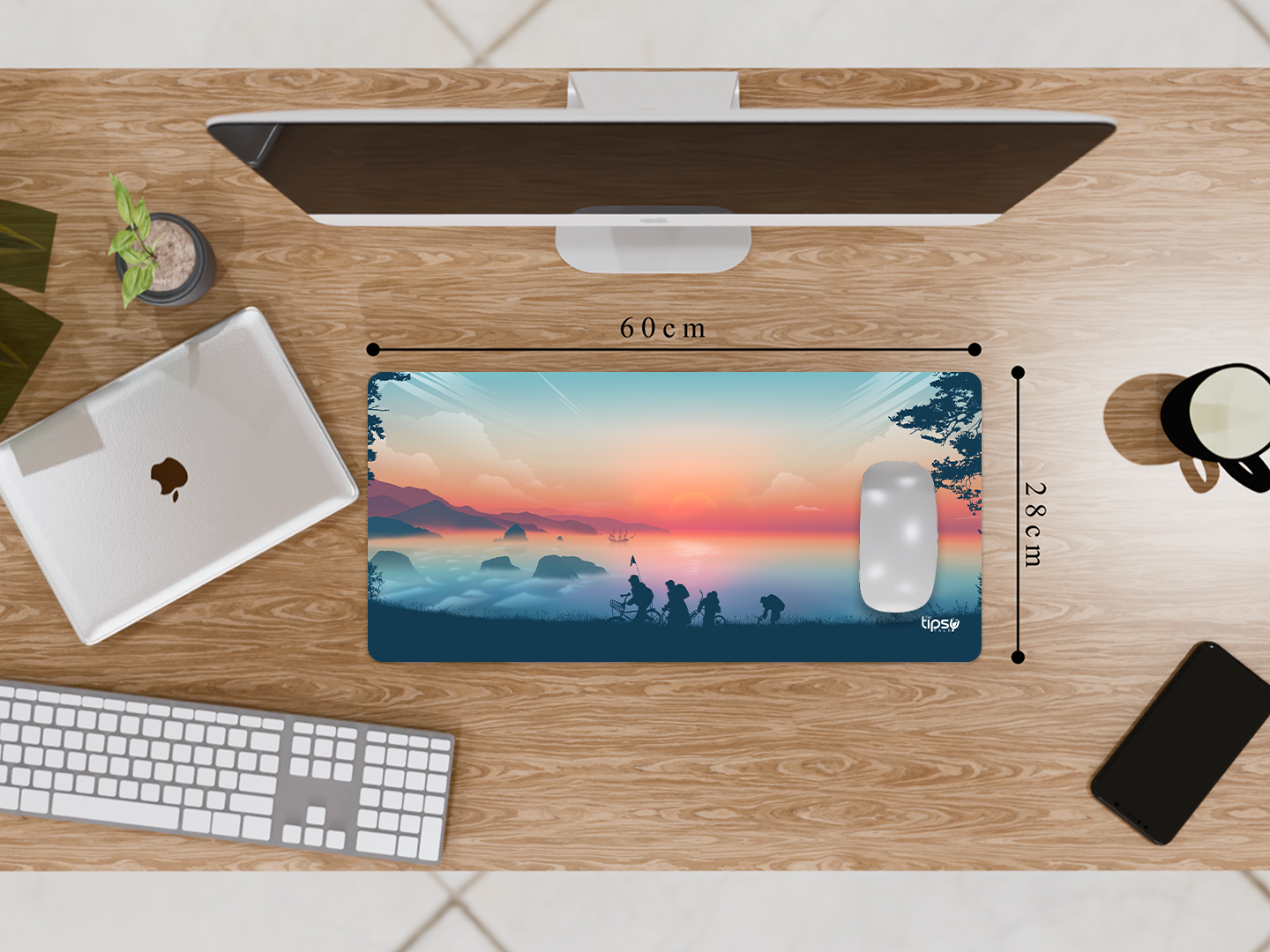 "FAMILY HIKE" Gaming Mousepad Elevate Your Gaming Experience