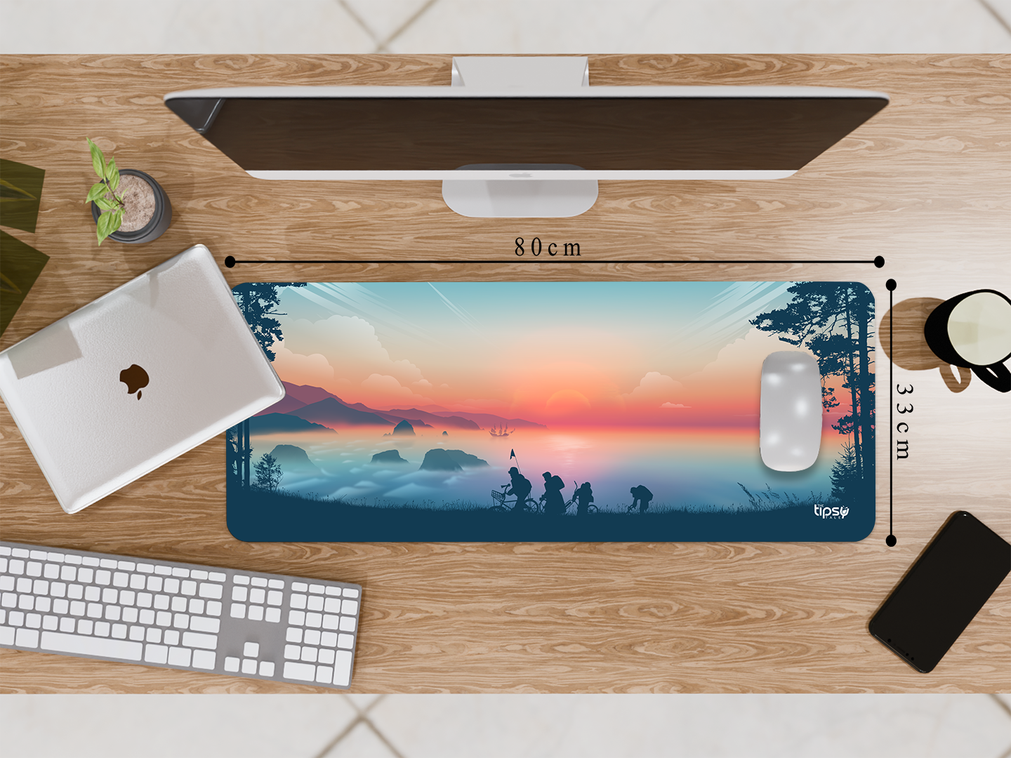 "FAMILY HIKE" Gaming Mousepad Elevate Your Gaming Experience