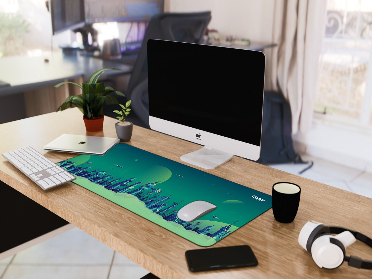 " FUTURE CITY" Gaming Mousepad Elevate Your Gaming Experience