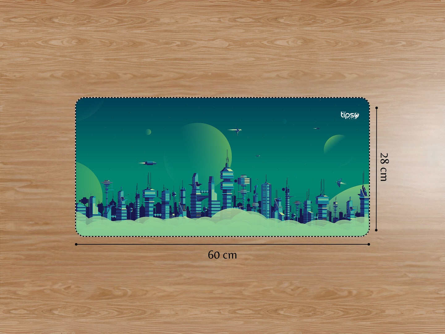 " FUTURE CITY" Gaming Mousepad Elevate Your Gaming Experience