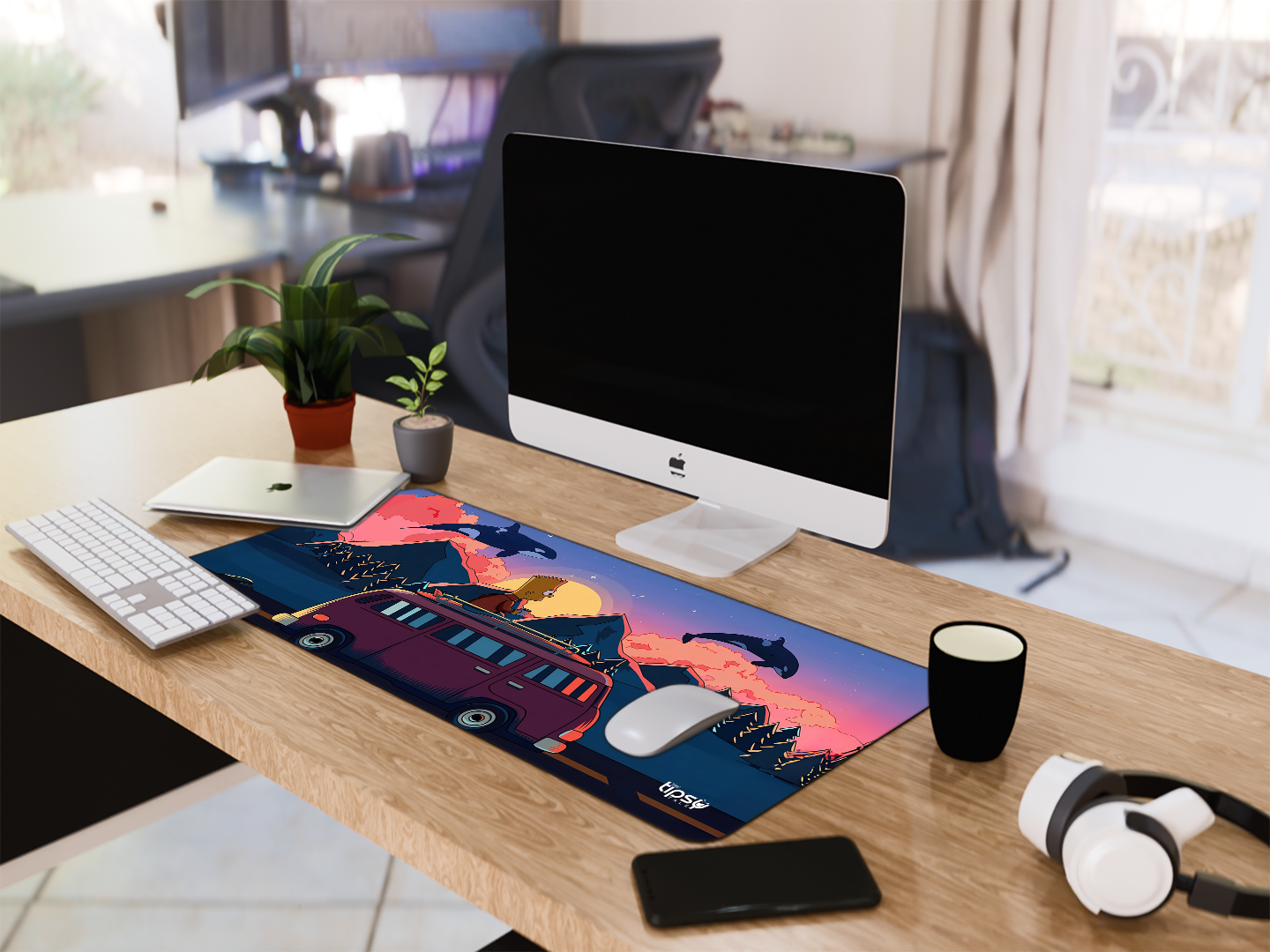 "THE SIMPSONS- ENTERTAINMENT EDITION" Gaming Mousepad Elevate Your Gaming Experience