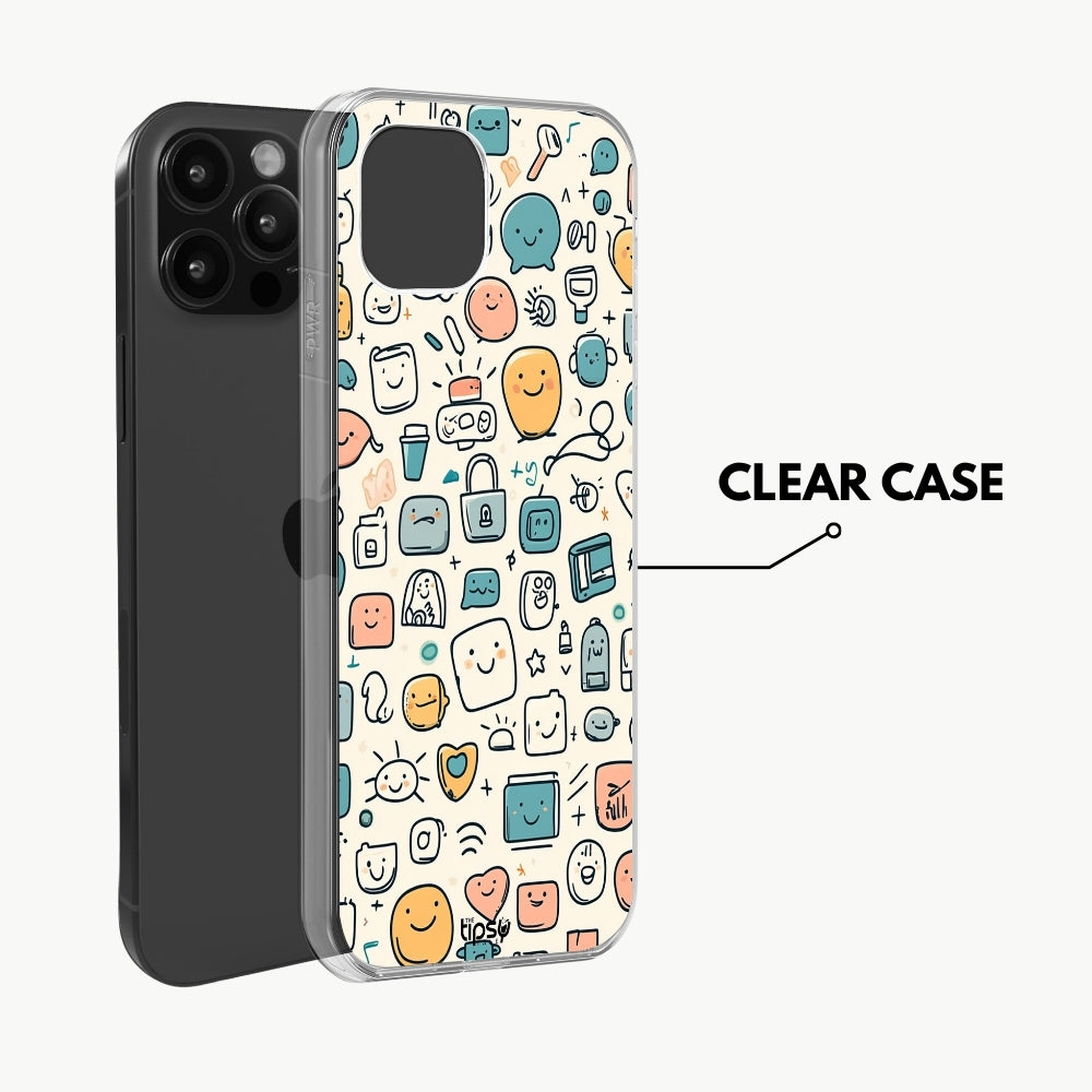 "Doodle art" -Mobile Covers Shock Resistant, Slim & Stylish Cases