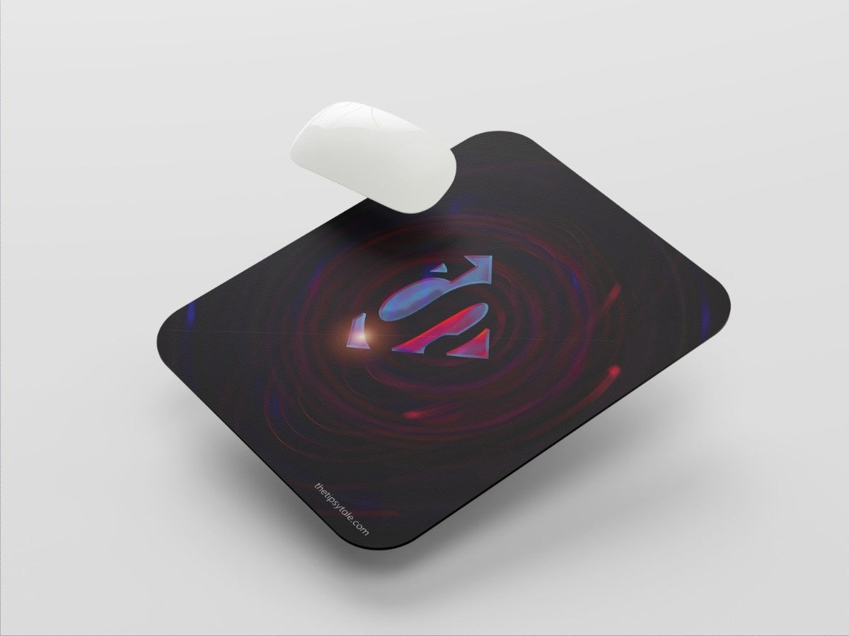 "Rise of Superman" Mousepad Enhance Your Workspace with Style