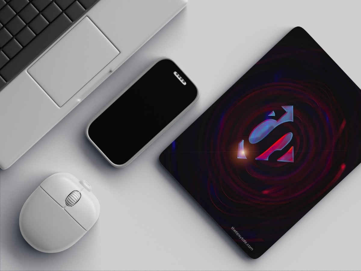 "Rise of Superman" Mousepad Enhance Your Workspace with Style