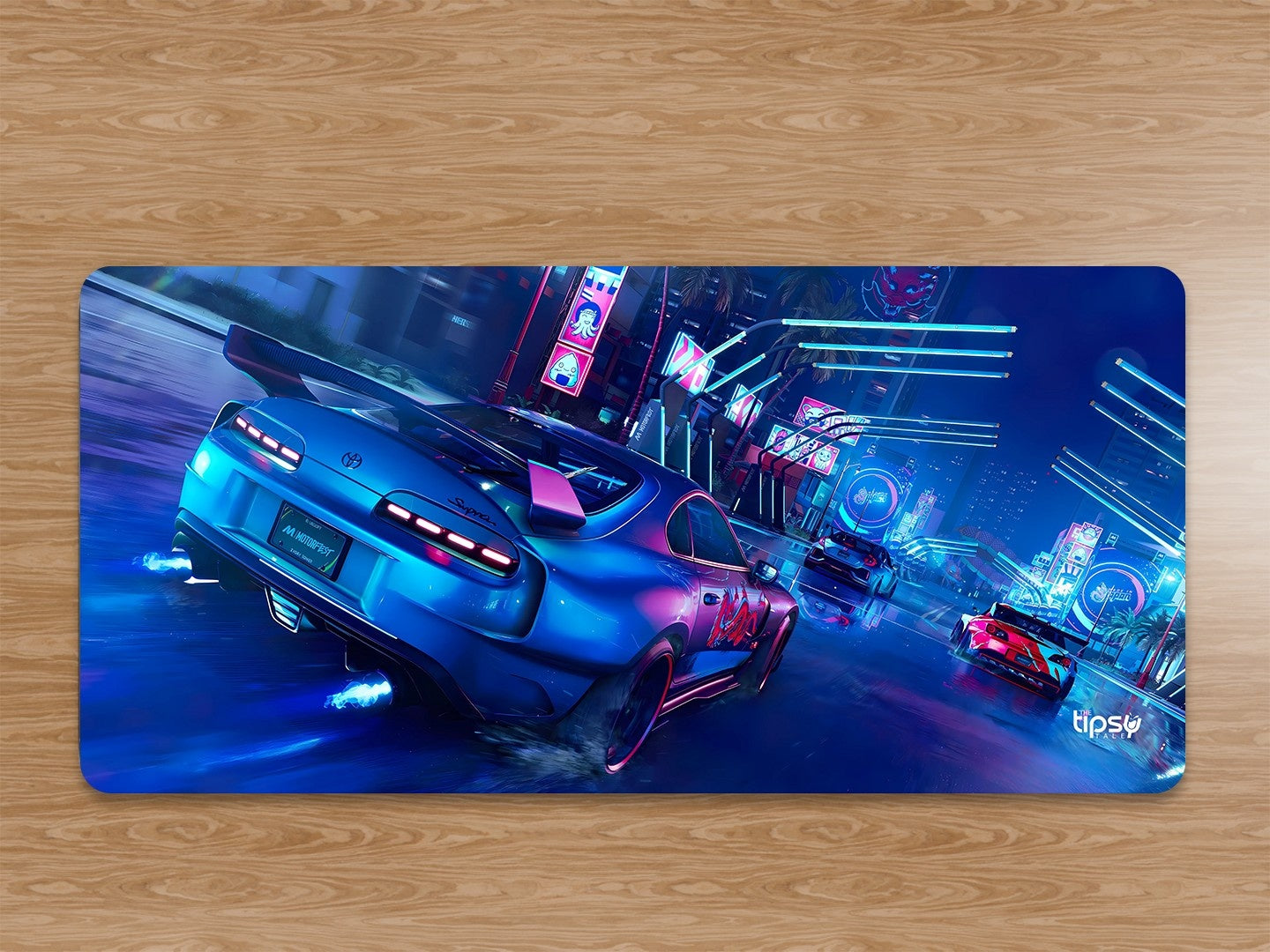 "SUPRA RACING CAR - MOTOR FEST- GAMING EDITION" Gaming Mousepad Elevate Your Gaming Experience
