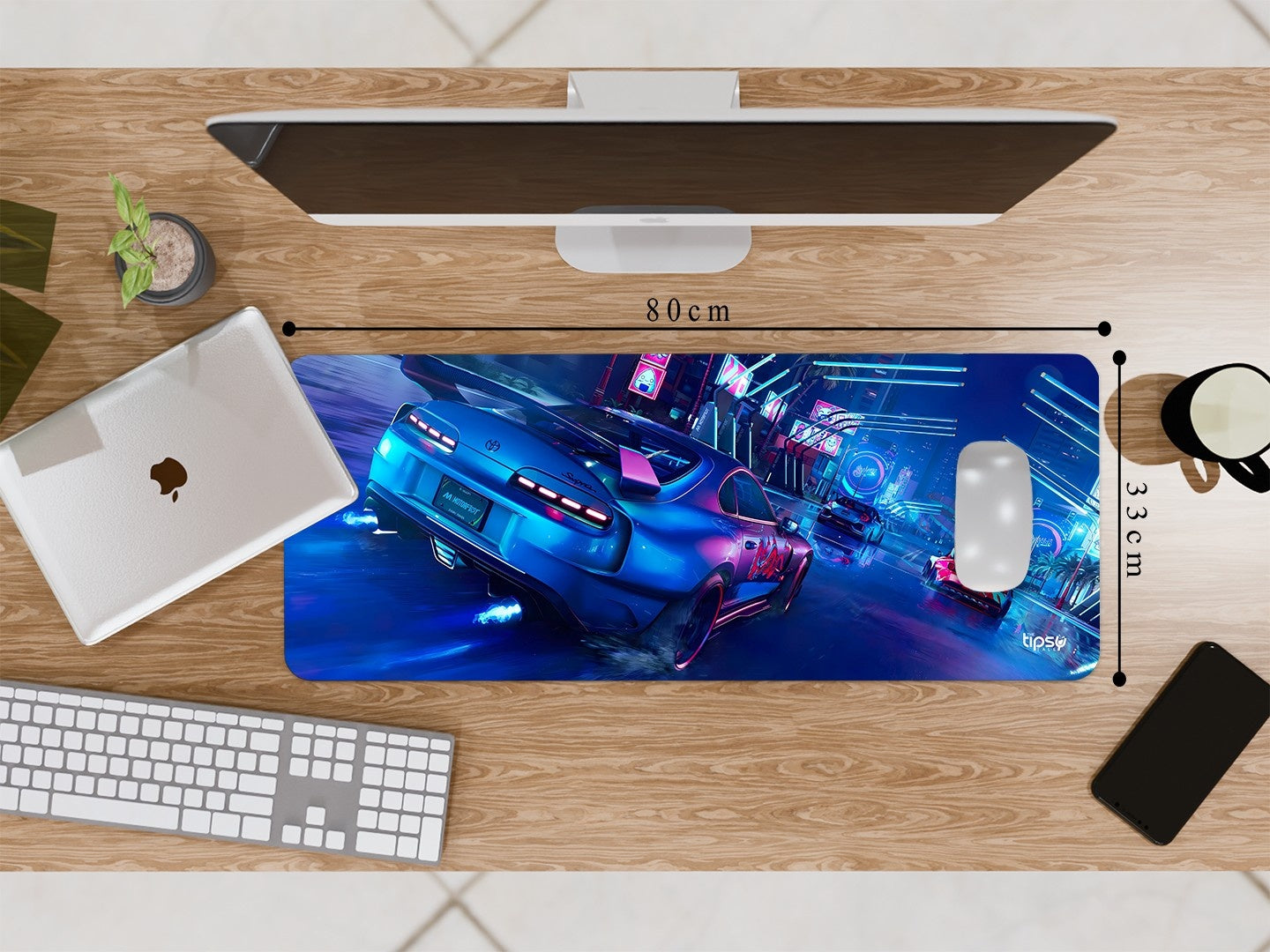 "SUPRA RACING CAR - MOTOR FEST- GAMING EDITION" Gaming Mousepad Elevate Your Gaming Experience