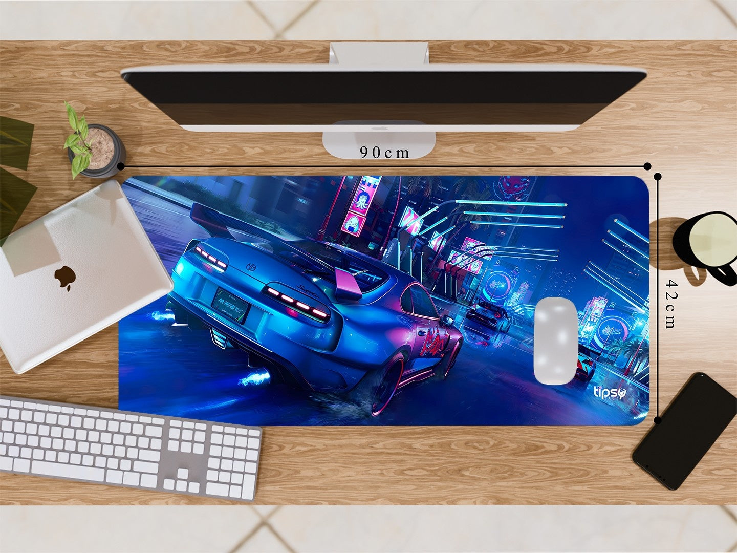 "SUPRA RACING CAR - MOTOR FEST- GAMING EDITION" Gaming Mousepad Elevate Your Gaming Experience