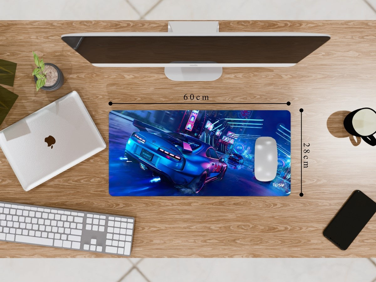 "SUPRA RACING CAR - MOTOR FEST- GAMING EDITION" Gaming Mousepad Elevate Your Gaming Experience