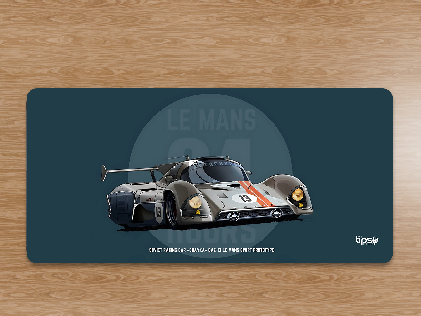"USSR RACING CAR - GAZ-13" Gaming Mousepad Elevate Your Gaming Experience