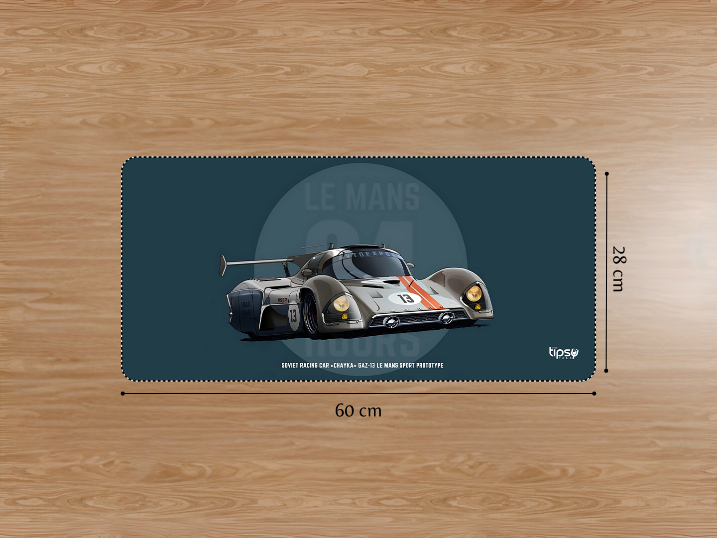 "USSR RACING CAR - GAZ-13" Gaming Mousepad Elevate Your Gaming Experience