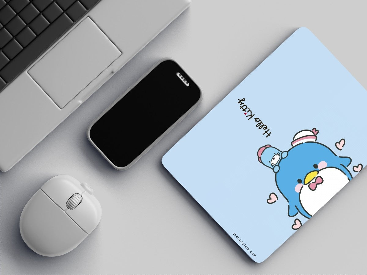 "Hello Kitty: Cute Tuxedo Sam Chip (Sanrio)" Mousepad Enhance Your Workspace with Style