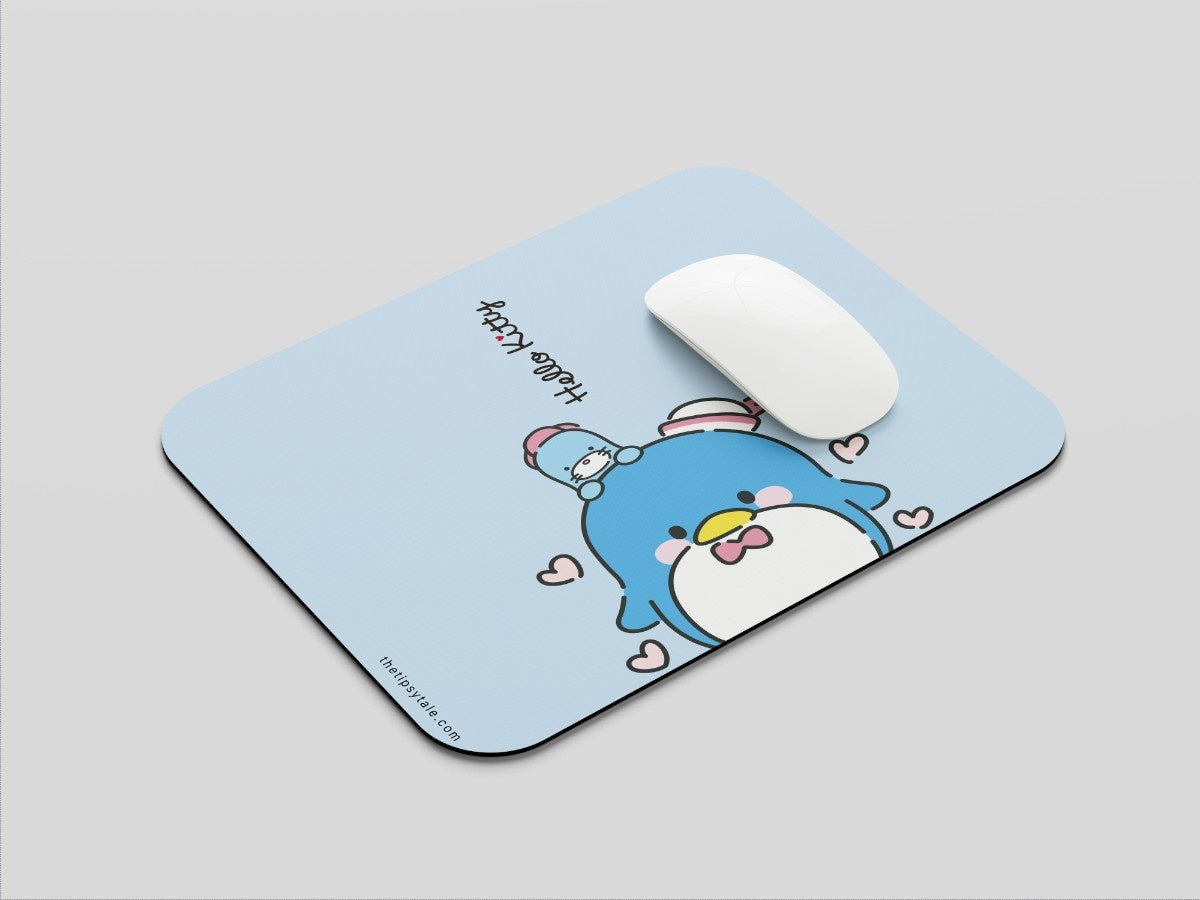 "Hello Kitty: Cute Tuxedo Sam Chip (Sanrio)" Mousepad Enhance Your Workspace with Style