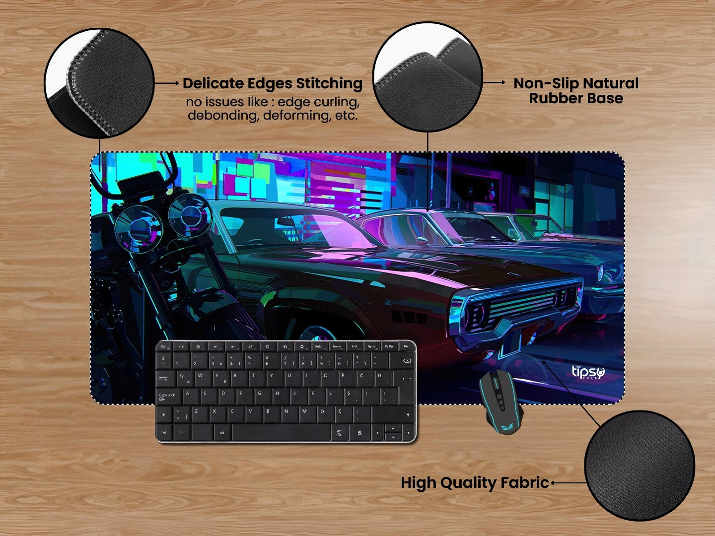 "PARKING LOT- ARTISTIC EDITION" Gaming Mousepad Elevate Your Gaming Experience