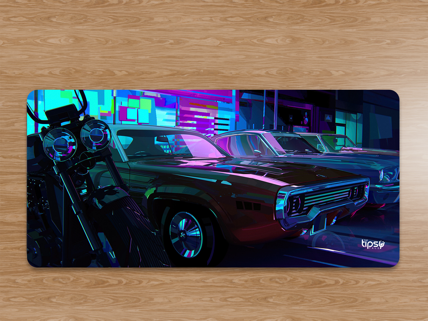 "PARKING LOT- ARTISTIC EDITION" Gaming Mousepad Elevate Your Gaming Experience