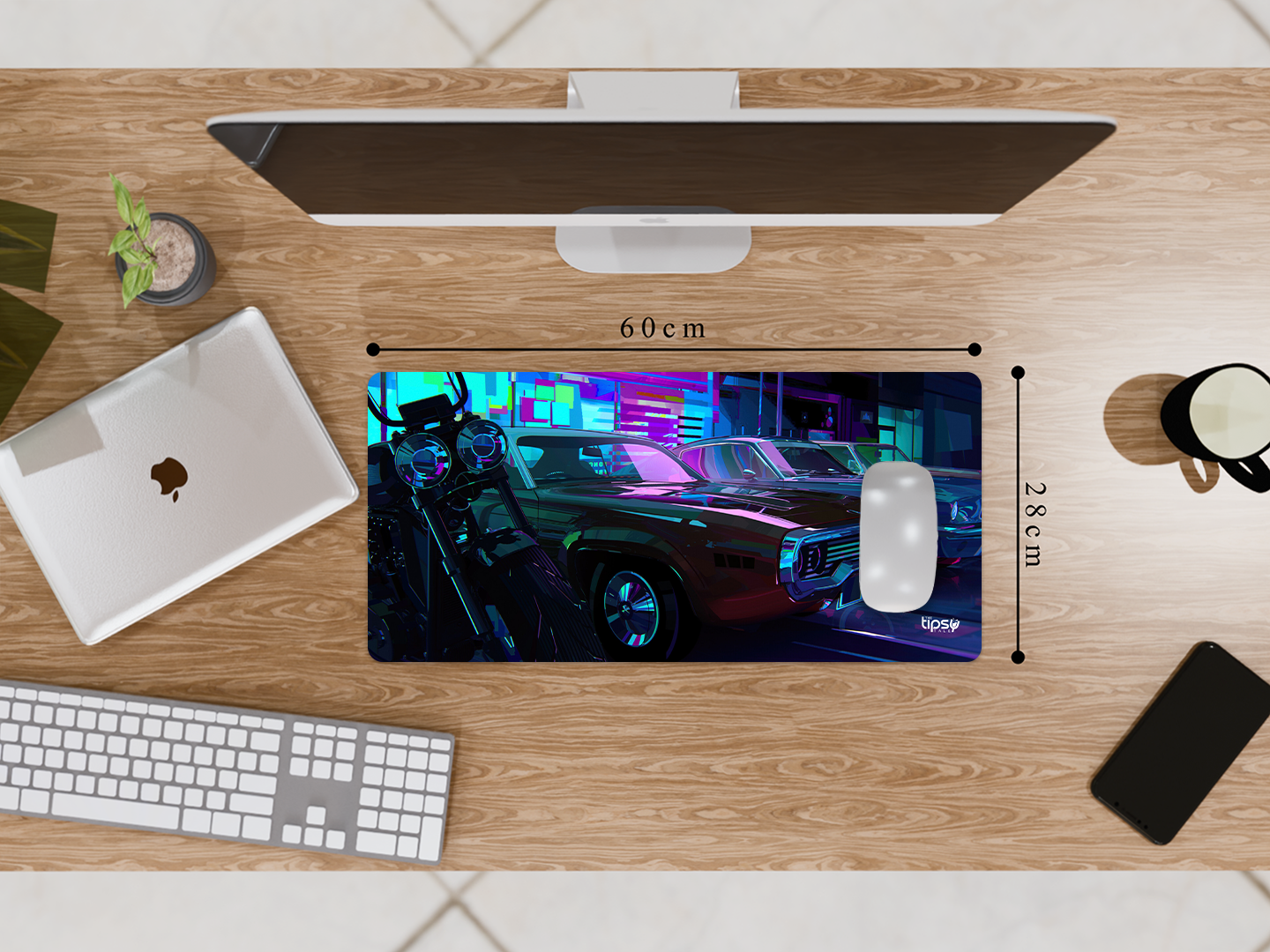 "PARKING LOT- ARTISTIC EDITION" Gaming Mousepad Elevate Your Gaming Experience
