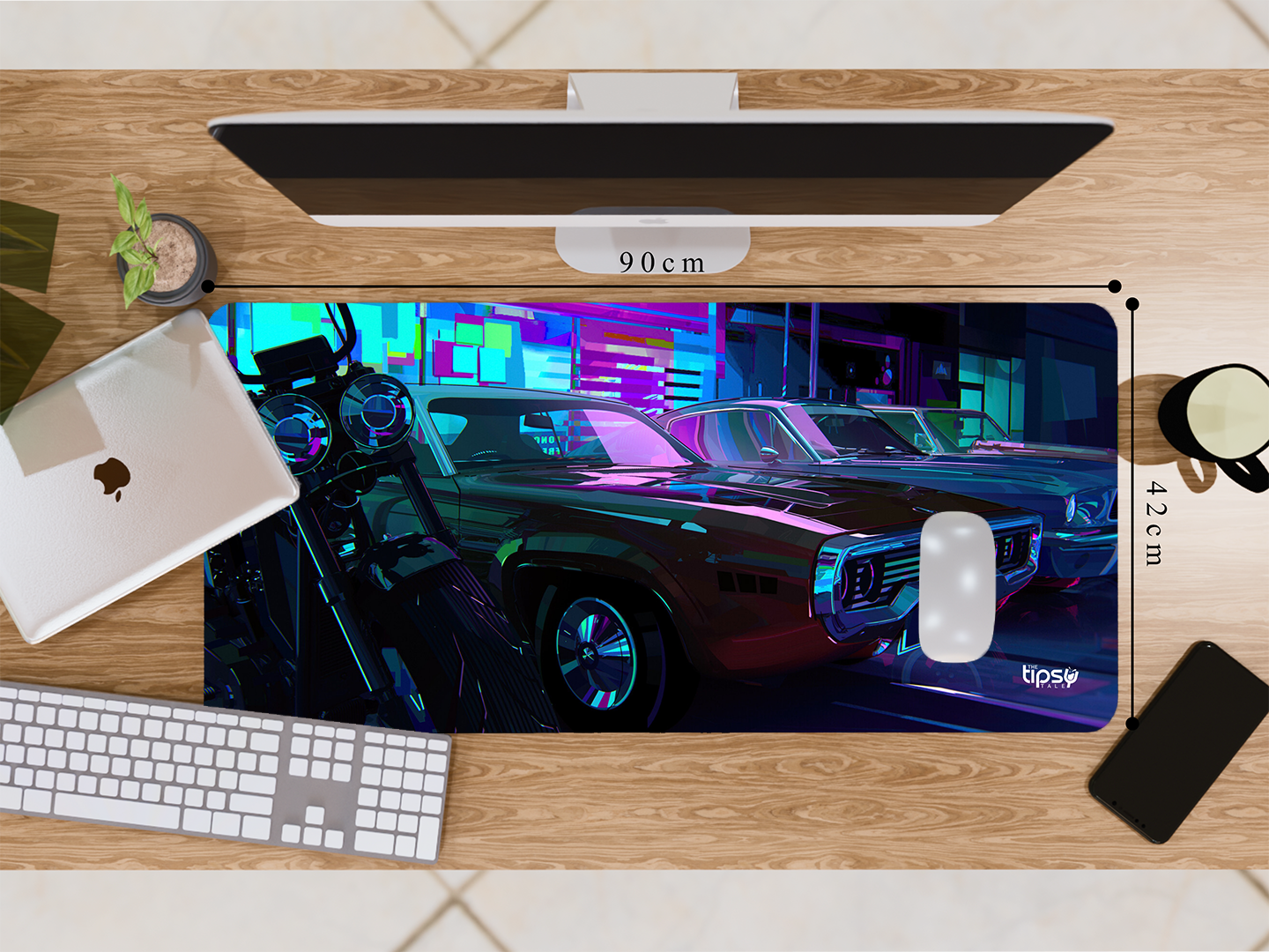 "PARKING LOT- ARTISTIC EDITION" Gaming Mousepad Elevate Your Gaming Experience