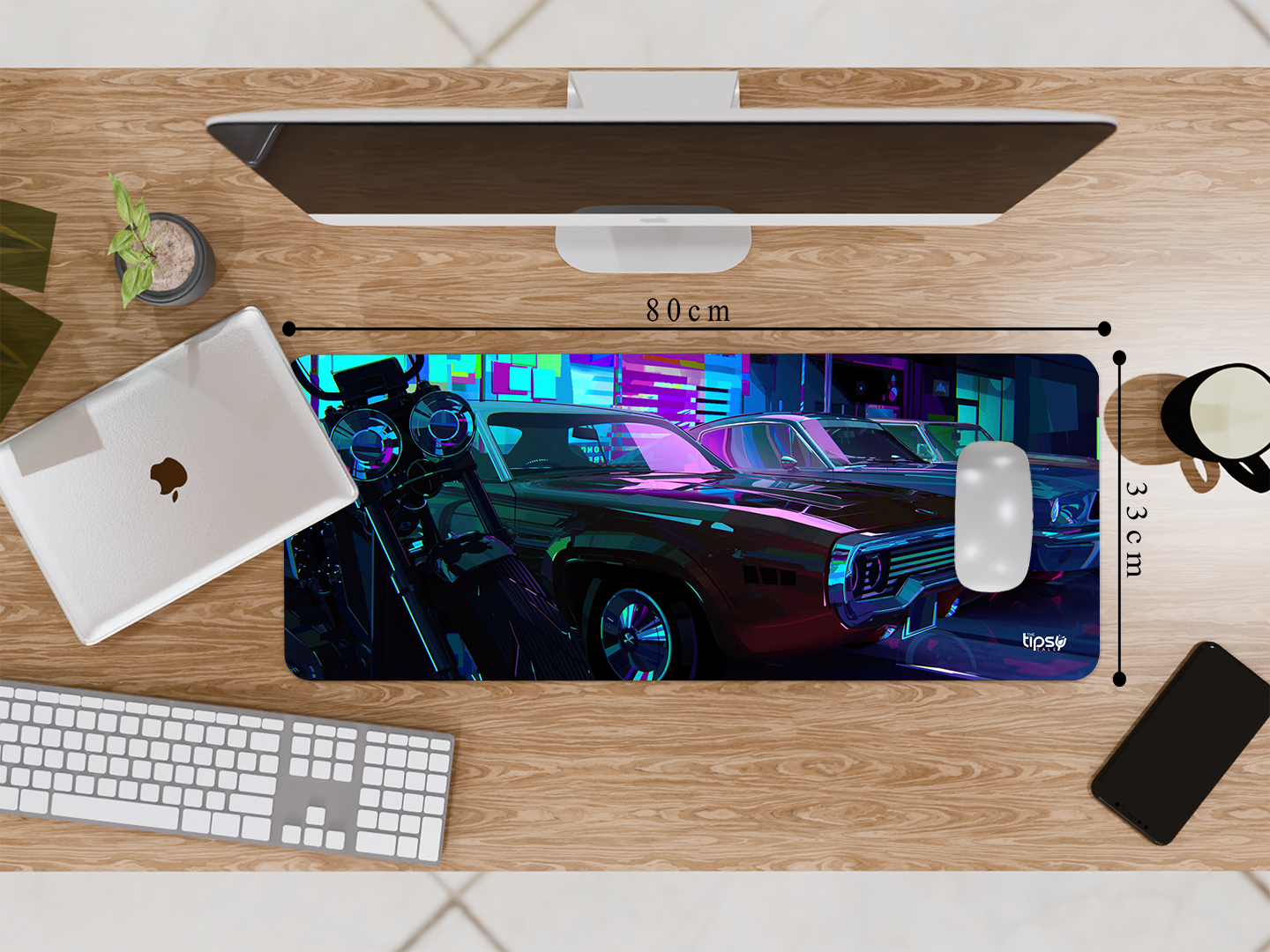 "PARKING LOT- ARTISTIC EDITION" Gaming Mousepad Elevate Your Gaming Experience