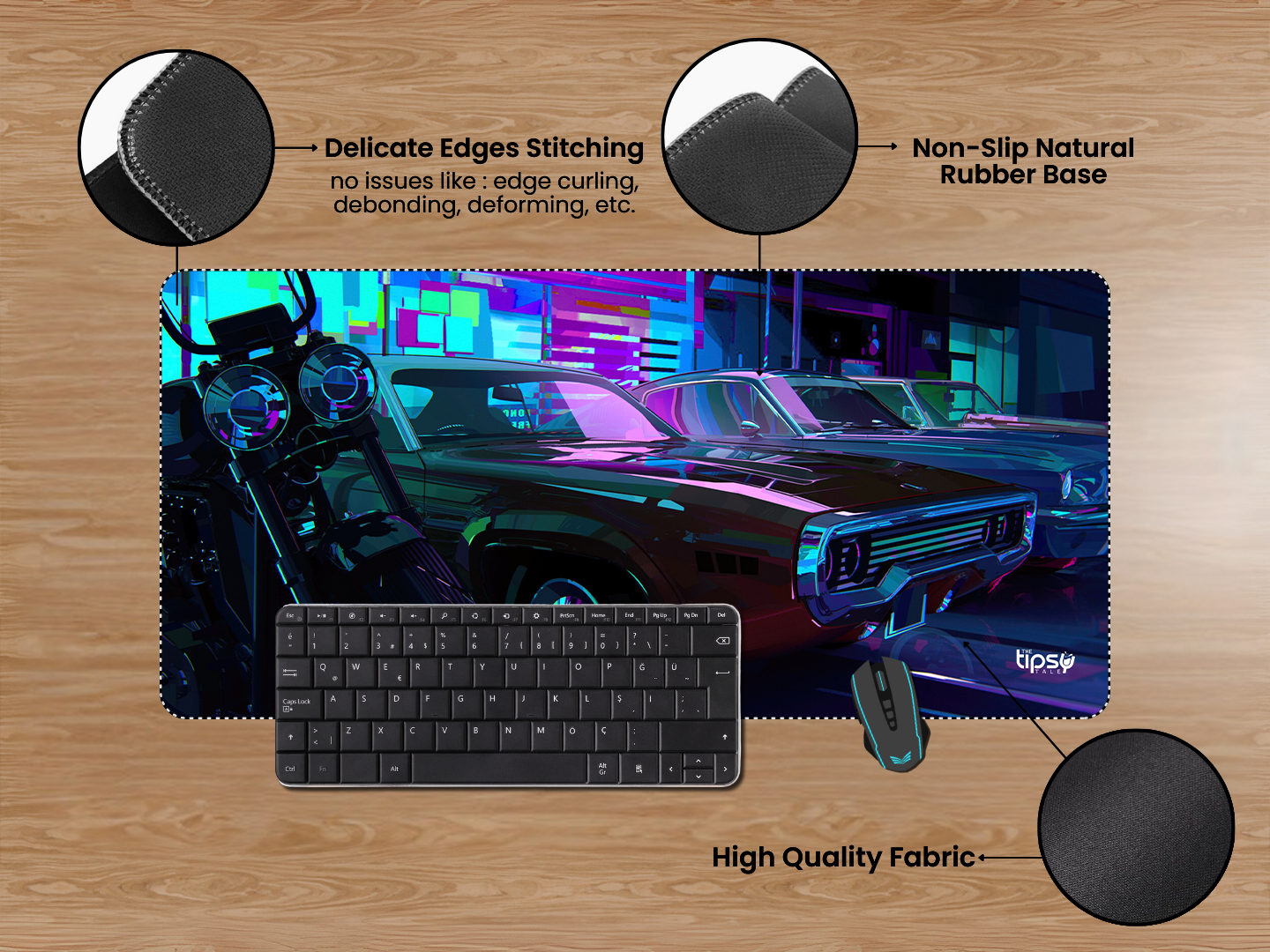 "PARKING LOT- ARTISTIC EDITION" Gaming Mousepad Elevate Your Gaming Experience