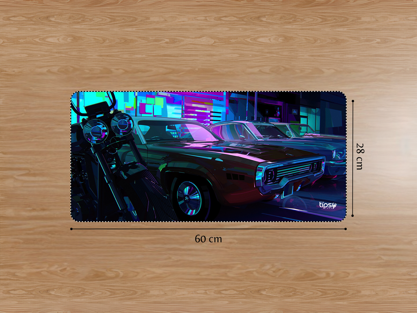 "PARKING LOT- ARTISTIC EDITION" Gaming Mousepad Elevate Your Gaming Experience