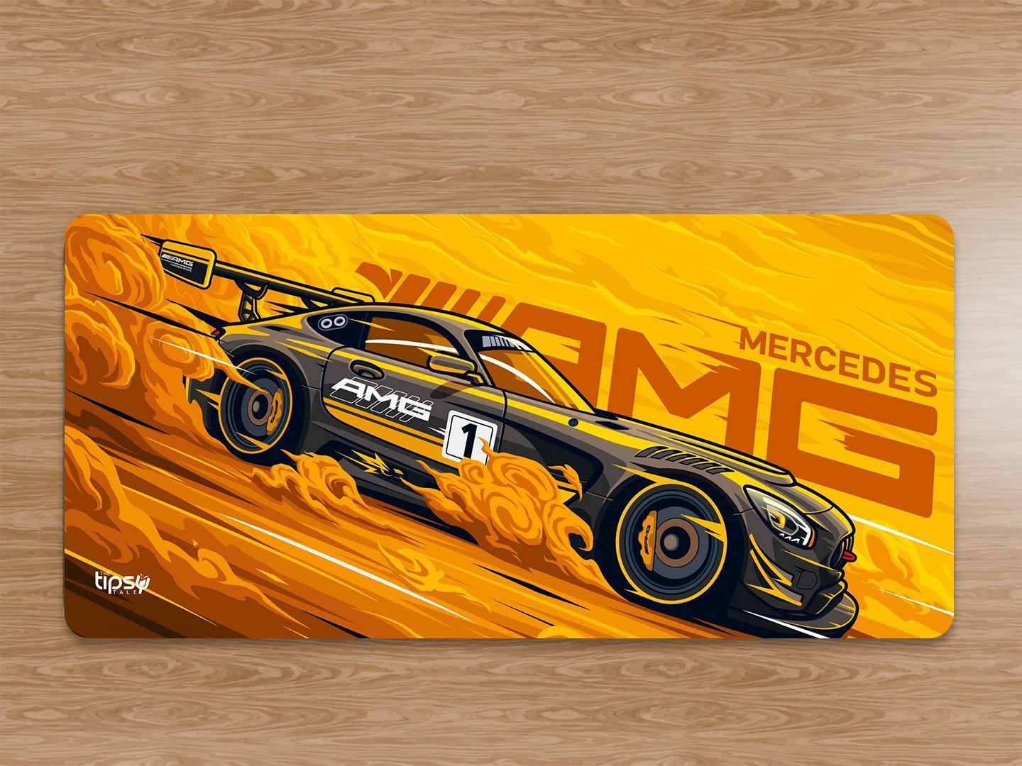 "AMG - MERCEDES BENZ" Gaming Mousepad Elevate Your Gaming Experience