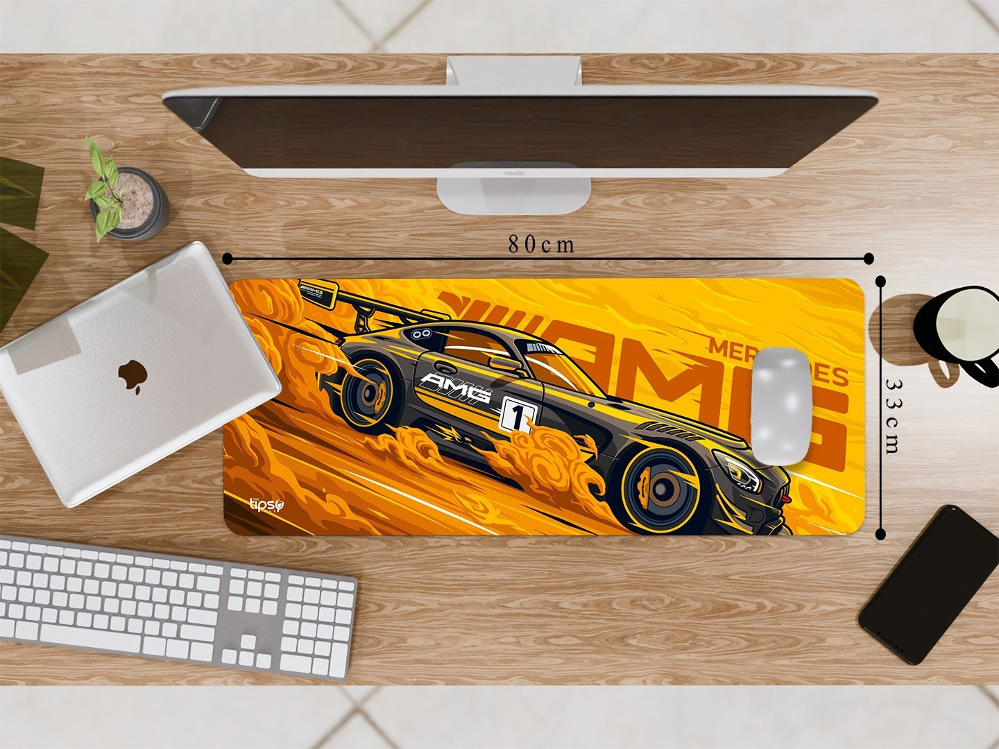 "AMG - MERCEDES BENZ" Gaming Mousepad Elevate Your Gaming Experience