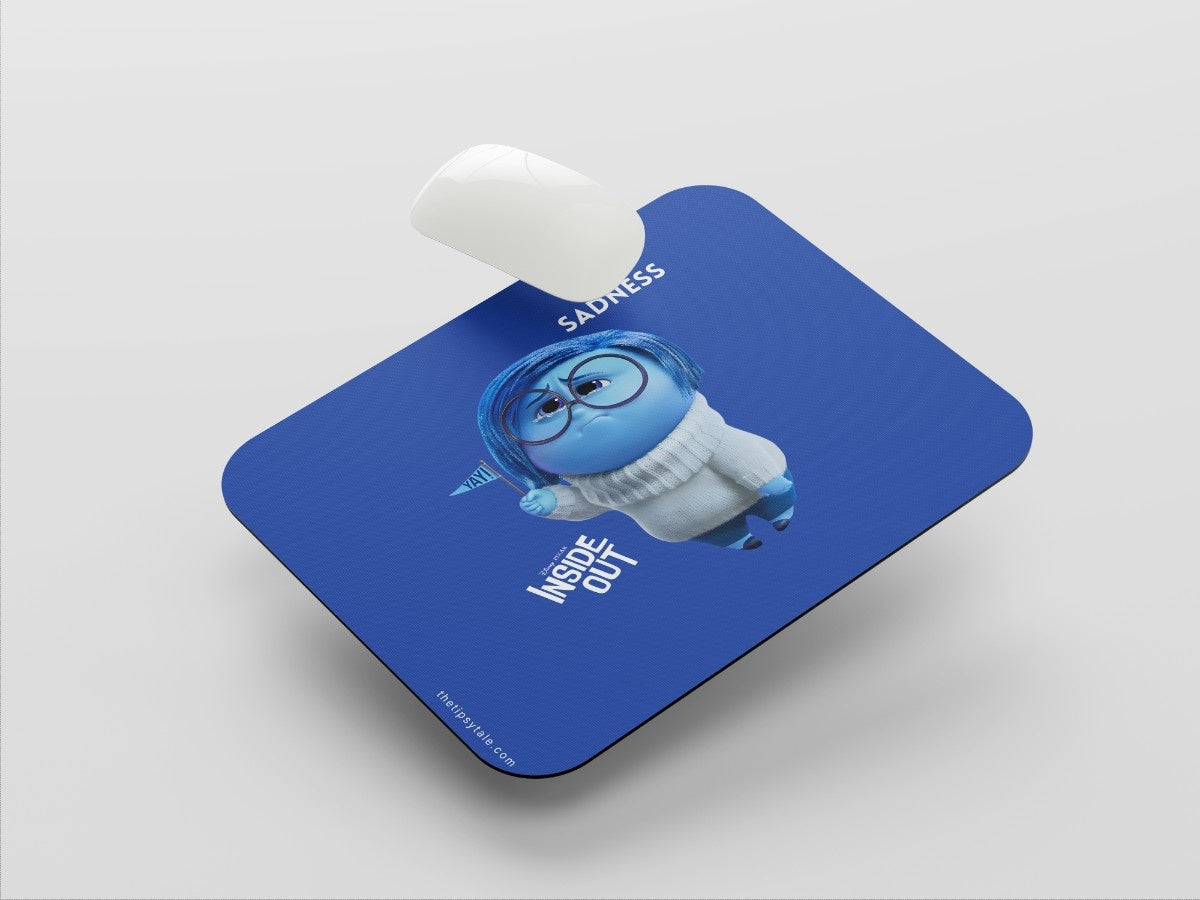 "Inside Out : Sadness" Mousepad Enhance Your Workspace with Style
