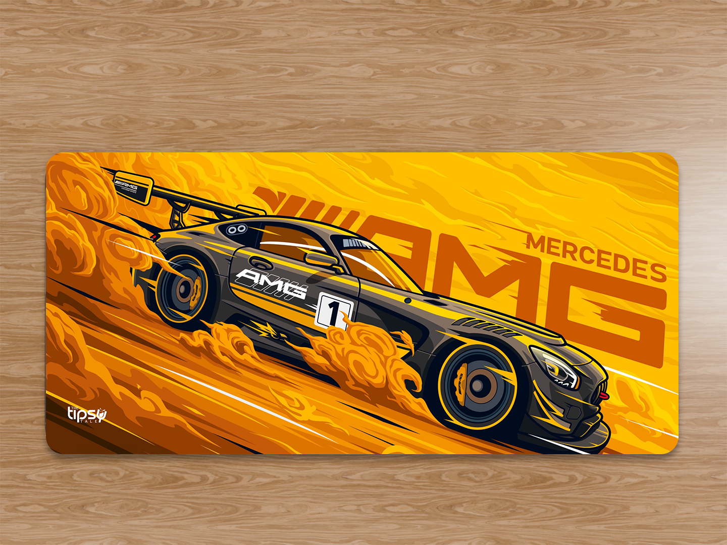 "AMG - MERCEDES BENZ" Gaming Mousepad Elevate Your Gaming Experience