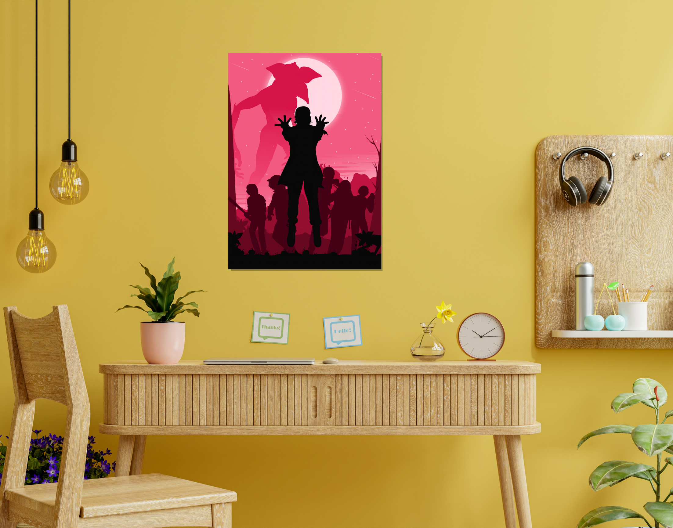 "STRANGER THINGS #11Edition"- Shiny & Sturdy Metallic Poster Art That Pops & Sticks