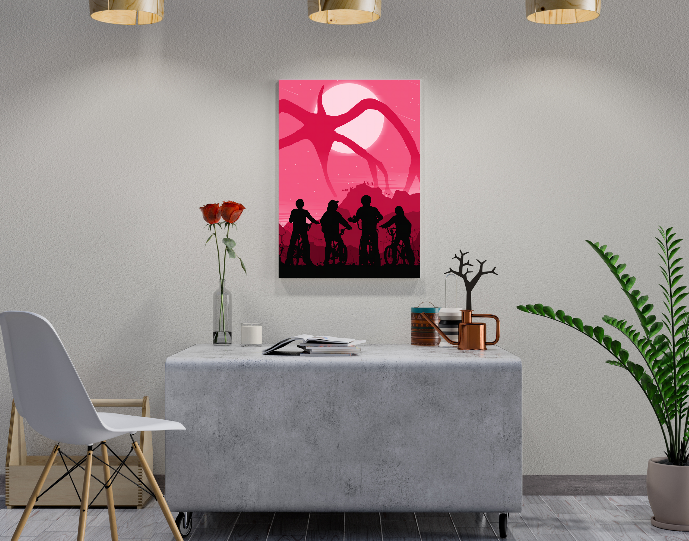 "STRANGER THINGS #11Edition"- Shiny & Sturdy Metallic Poster Art That Pops & Sticks