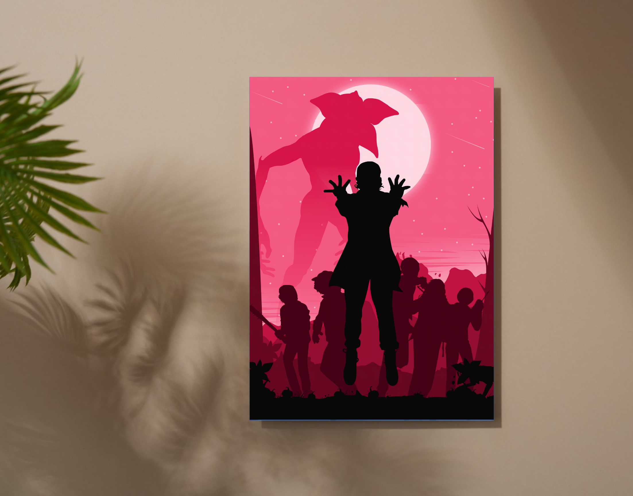 "STRANGER THINGS #11Edition"- Shiny & Sturdy Metallic Poster Art That Pops & Sticks