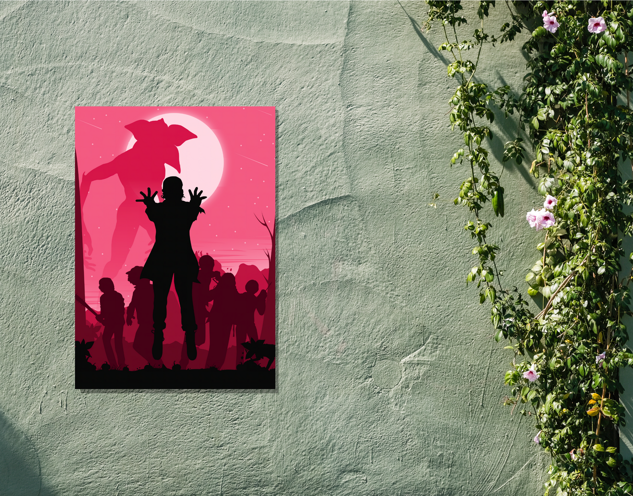 "STRANGER THINGS #11Edition"- Shiny & Sturdy Metallic Poster Art That Pops & Sticks