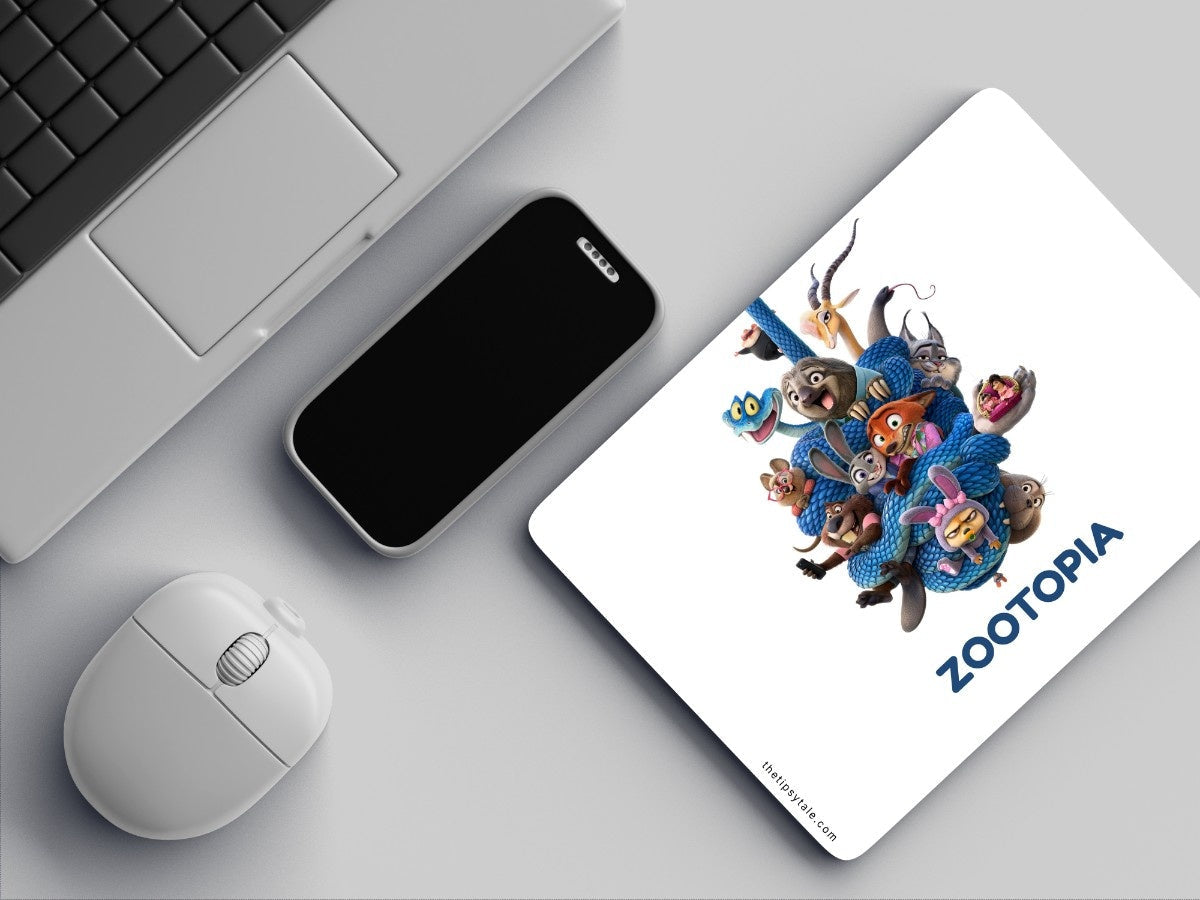 "Zootopia " Mousepad Enhance Your Workspace with Style