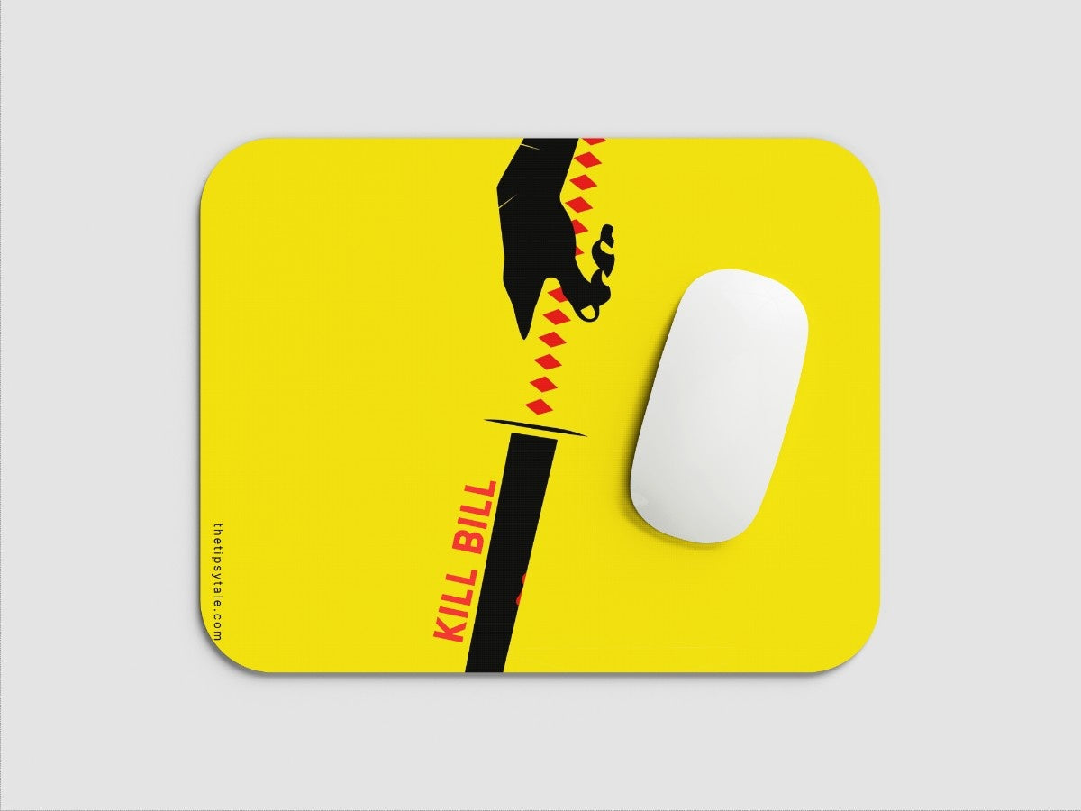 "Kill Bill" Mousepad Enhance Your Workspace with Style