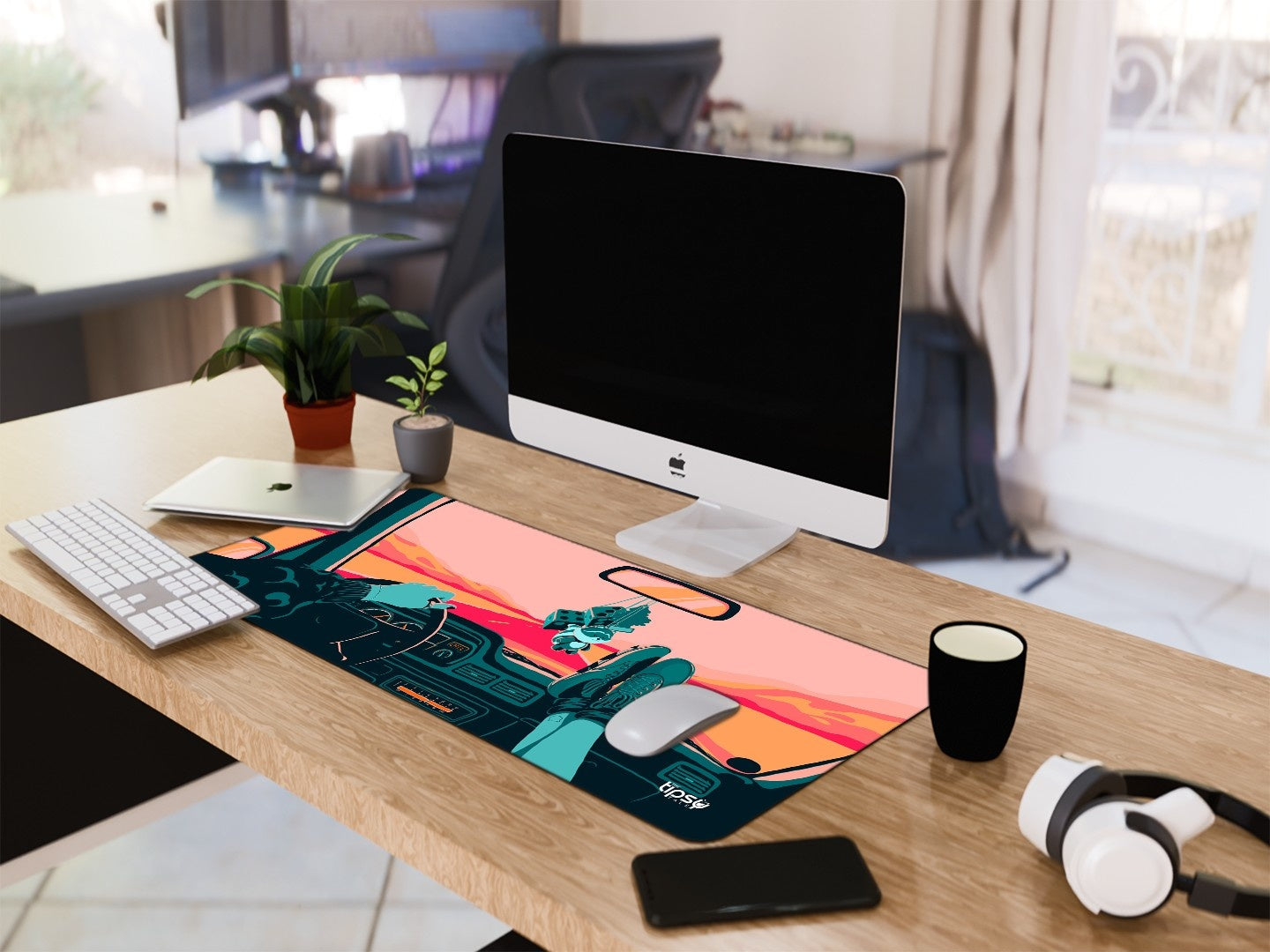 "RIDE THE VIBE" Gaming Mousepad Elevate Your Gaming Experience
