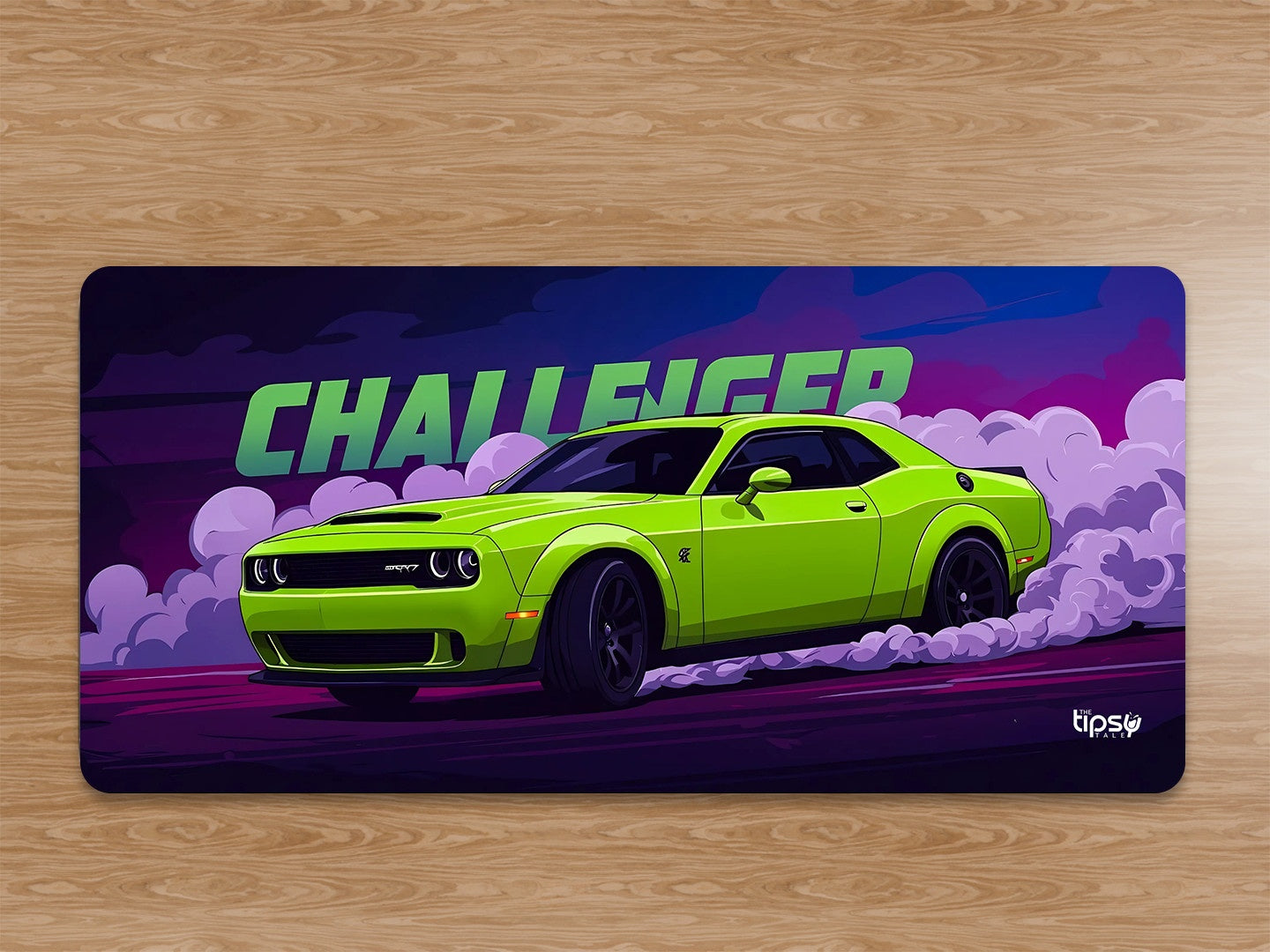"CHALLENGER-CAR EDITION" Gaming Mousepad Elevate Your Gaming Experience