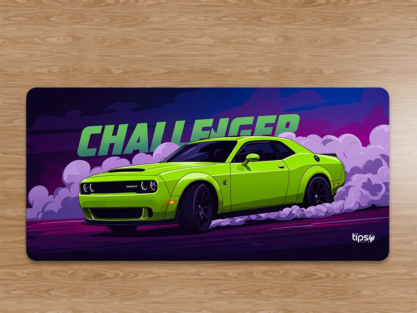 "CHALLENGER-CAR EDITION" Gaming Mousepad Elevate Your Gaming Experience